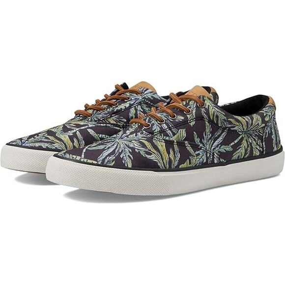 SPERRY New $109 Striper II CVD Seacycled Black Palm Trees Size Men\'s 8.5 main image 6